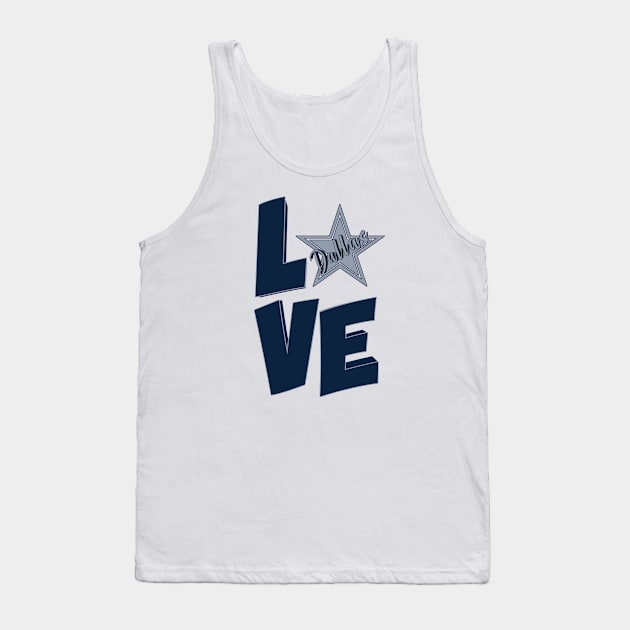 Love Dallas Cowboys Tank Top by NFLapparel